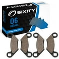 thumbnail image 1 of Sixity Q6 Front Organic Brake Pads compatible with Polaris Magnum 325 2x4 2001 Complete Set, 1 of 5