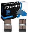 thumbnail image 1 of Sixity Q6 Front Organic Brake Pads compatible with Suzuki GV1400 Cavalcade GDG From Frame 103765 Cavalcade 1986 Complete Set, 1 of 5