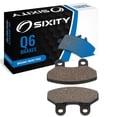 thumbnail image 1 of Sixity Q6 Front Organic Brake Pads compatible with Sym RS 50 2004-2012 Complete Set, 1 of 5