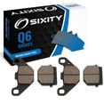 thumbnail image 1 of Sixity Q6 Front Organic Brake Pads compatible with Yamaha YFM300 Grizzly Automatic 2012-2013 Complete Set, 1 of 5