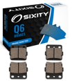 thumbnail image 1 of Sixity Q6 Front Organic Brake Pads compatible with Yamaha YFM660F Grizzly 4x4 2002-2008 Complete Set, 1 of 5