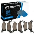 thumbnail image 1 of Sixity Q6 Front + Rear Organic Brake Pads compatible with Can-Am Outlander 650 X mr 2013-2015 Complete Set, 1 of 5