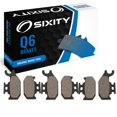 thumbnail image 1 of Sixity Q6 Front Rear Organic Brake Pads compatible with Can-Am Outlander Max 800 HO EFI LTD 2007-2010 Complete Set, 1 of 5