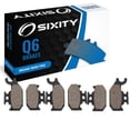 thumbnail image 1 of Sixity Q6 Front Rear Organic Brake Pads compatible with Can-Am Outlander Max 800R EFI XT 2011-2012 Complete Set, 1 of 5