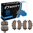 thumbnail image 1 of Sixity Q6 Front Rear Organic Brake Pads compatible with Ducati Hypermotard 1100 S 2008-2009 Complete Set, 1 of 5