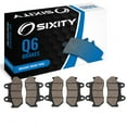 thumbnail image 1 of Sixity Q6 Front Rear Organic Brake Pads compatible with Honda GL1100 Gold Wing 5 Bolt Fixing 1982 Complete Set, 1 of 5