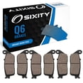 thumbnail image 1 of Sixity Q6 Front Rear Organic Brake Pads compatible with Honda GL1500C/CD Valkyrie 2000-2003 Complete Set, 1 of 5