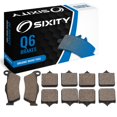 thumbnail image 1 of Sixity Q6 Front Rear Organic Brake Pads compatible with KTM 950 Supermoto 2005-2007 Complete Set, 1 of 5