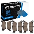 thumbnail image 1 of Sixity Q6 Front Rear Organic Brake Pads compatible with KTM 990 Adventure S Non ABS 2006-2008 Complete Set, 1 of 5