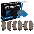 thumbnail image 1 of Sixity Q6 Front Rear Organic Brake Pads compatible with KTM 990 Supermoto R SM-R 2009-2011 Complete Set, 1 of 5