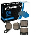 thumbnail image 1 of Sixity Q6 Front Rear Organic Brake Pads compatible with Kawasaki KX80 Big Wheel L1 L2 L3 N1 N2 N3 R1 1988-1991 Complete Set, 1 of 5