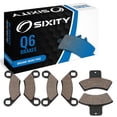 thumbnail image 1 of Sixity Q6 Front Rear Organic Brake Pads compatible with Polaris Sportsman 335 1999-2000 Complete Set, 1 of 5