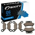 thumbnail image 1 of Sixity Q6 Front Rear Organic Brake Pads compatible with Polaris Trail Boss 250 4x4 1990 Complete Set, 1 of 5
