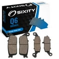 thumbnail image 1 of Sixity Q6 Front Rear Organic Brake Pads compatible with Suzuki C90T Boulevard VL 1500 TL3 TL4 TL5 With Windshield 2013 Complete Set, 1 of 5