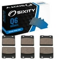 thumbnail image 1 of Sixity Q6 Front Rear Organic Brake Pads compatible with Suzuki GS1150ES ES3 ESE EF ESF EF2 EG ESG 1985 Complete Set, 1 of 5