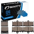 thumbnail image 1 of Sixity Q6 Front Rear Organic Brake Pads compatible with Suzuki GSX-R750 Y K1 K2 K3 2000-2003 Complete Set, 1 of 5