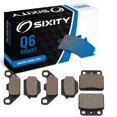 thumbnail image 1 of Sixity Q6 Front Rear Organic Brake Pads compatible with Suzuki LT250R QuadRacer 1987-1992 Complete Set, 1 of 5