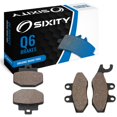 thumbnail image 1 of Sixity Q6 Front Rear Organic Brake Pads compatible with Vespa GT60 250cc Ltd Edition 2007 Complete Set, 1 of 5