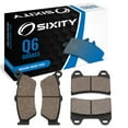 thumbnail image 1 of Sixity Q6 Front Rear Organic Brake Pads compatible with Victory King Pin 2004-2007 Complete Set, 1 of 5