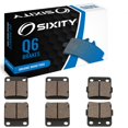 thumbnail image 1 of Sixity Q6 Front Rear Organic Brake Pads compatible with Yamaha YFM350X Warrior 1990-2004 Complete Set, 1 of 5