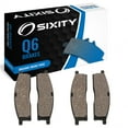 thumbnail image 1 of Sixity Q6 Organic Brake Pads FA119 FA119 Front Rear Replacement Kit Full Complete, 1 of 3