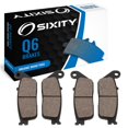 thumbnail image 1 of Sixity Q6 Organic Brake Pads FA142 FA142 Front Rear Replacement Kit, 1 of 3