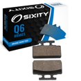 thumbnail image 1 of Sixity Q6 Organic Brake Pads FA151 Rear Replacement Kit Full Complete, 1 of 3