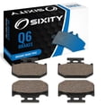 thumbnail image 1 of Sixity Q6 Organic Brake Pads FA152 FA152 Front Rear Replacement Kit Full Complete, 1 of 3