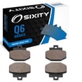 thumbnail image 1 of Sixity Q6 Organic Brake Pads FA321 FA321 Front Rear Replacement Kit Full Complete, 1 of 3