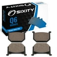 thumbnail image 1 of Sixity Q6 Organic Brake Pads FA51 FA51 Front Rear Replacement Kit, 1 of 3