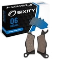 thumbnail image 1 of Sixity Q6 Organic Brake Pads FA617 Front Replacement Kit Full Complete, 1 of 3