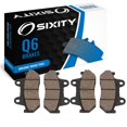 thumbnail image 1 of Sixity Q6 Organic Brake Pads FA69/3 FA69/3 Front Rear Replacement Kit Full Complete, 1 of 3