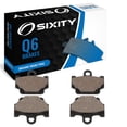 thumbnail image 1 of Sixity Q6 Organic Brake Pads FA81 FA81 Front Rear Replacement Kit Full Complete, 1 of 3