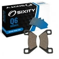 thumbnail image 1 of Sixity Q6 Rear Organic Brake Pads compatible with Arctic Cat 550 2014 Complete Set, 1 of 5