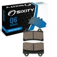 thumbnail image 1 of Sixity Q6 Rear Organic Brake Pads compatible with BMW F800ST Fixed Bobbins 2009-2012 Complete Set, 1 of 5