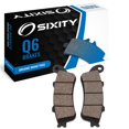 thumbnail image 1 of Sixity Q6 Rear Organic Brake Pads compatible with Honda GL1800 Valkyrie 2014 Complete Set, 1 of 5
