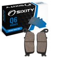thumbnail image 1 of Sixity Q6 Rear Organic Brake Pads compatible with Indian Roadmaster Nissin Calipers Cast Wheels 2015 Complete Set, 1 of 5