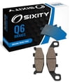 thumbnail image 1 of Sixity Q6 Rear Organic Brake Pads compatible with Kawasaki ZX750F Ninja 750R F1 F2 F3 F4 1987-1990 Complete Set, 1 of 5