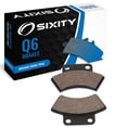 thumbnail image 1 of Sixity Q6 Rear Organic Brake Pads compatible with Polaris Trail Boss 250 2x4 1990 Complete Set, 1 of 5