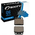 thumbnail image 1 of Sixity Q6 Rear Organic Brake Pads compatible with Suzuki LT-Z400 QuadSport Z LE 2012 Complete Set, 1 of 5