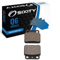 thumbnail image 1 of Sixity Q6 Rear Organic Brake Pads compatible with Suzuki LT250R QuadRacer 1987-1992 Complete Set, 1 of 5