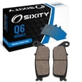 thumbnail image 1 of Sixity Q6 Rear Organic Brake Pads compatible with Triumph Thunderbird Sport 1998-2003 Complete Set, 1 of 5