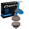 thumbnail image 1 of Sixity Q6 Rear Organic Brake Pads compatible with Vespa GT60 250cc Ltd Edition 2007 Complete Set, 1 of 5