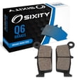 thumbnail image 1 of Sixity Q6 Rear Organic Brake Pads compatible with or TM EN 300 2T 2001-2004 Complete Set, 1 of 5