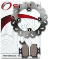 thumbnail image 1 of Sixity Rear Organic Brake Pads Rotor compatible with Can-Am Renegade 500 2009-2012 Complete Set, 1 of 2