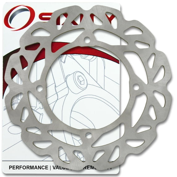 Sixity Rear Rotor compatible with Ducati 998S 4 pad caliper 2002 Complete Set