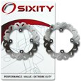 thumbnail image 1 of Sixity Rear Rotor compatible with Yamaha YFM700 Grizzly FI 4x4 Auto 2007-2009 Complete Set, 1 of 1