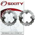 thumbnail image 1 of Sixity Rear Rotor compatible with Yamaha YFM700 Grizzly FI 4x4 Auto 2008-2012 Complete Set, 1 of 1