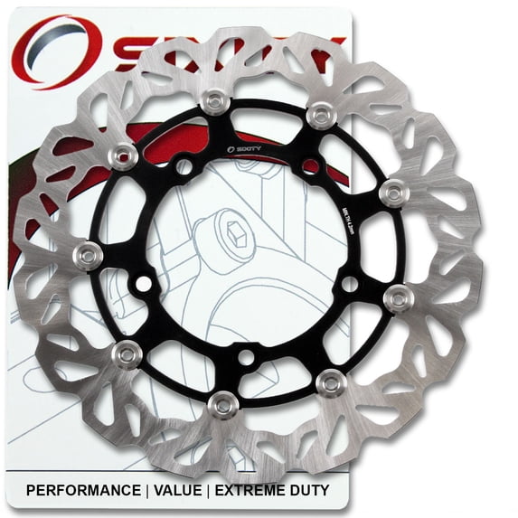 Sixity Rotor MD3098 Front Replacement Kit