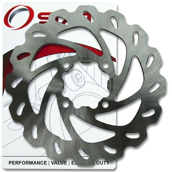 Sixity Rotor MD6053 Rear Replacement Kit Full Complete